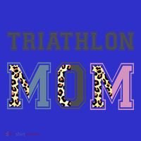 Triathlon Mom Funny Triathlete Swimming Cycling Running Meaningful Gift Visor thumb 3
