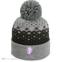 Too Magical For This Mess Funny Anti Social Unicorn The Baniff Cuffed Pom Beanie thumb 0