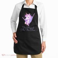 Too Magical For This Mess Funny Anti Social Unicorn Apron thumb 2