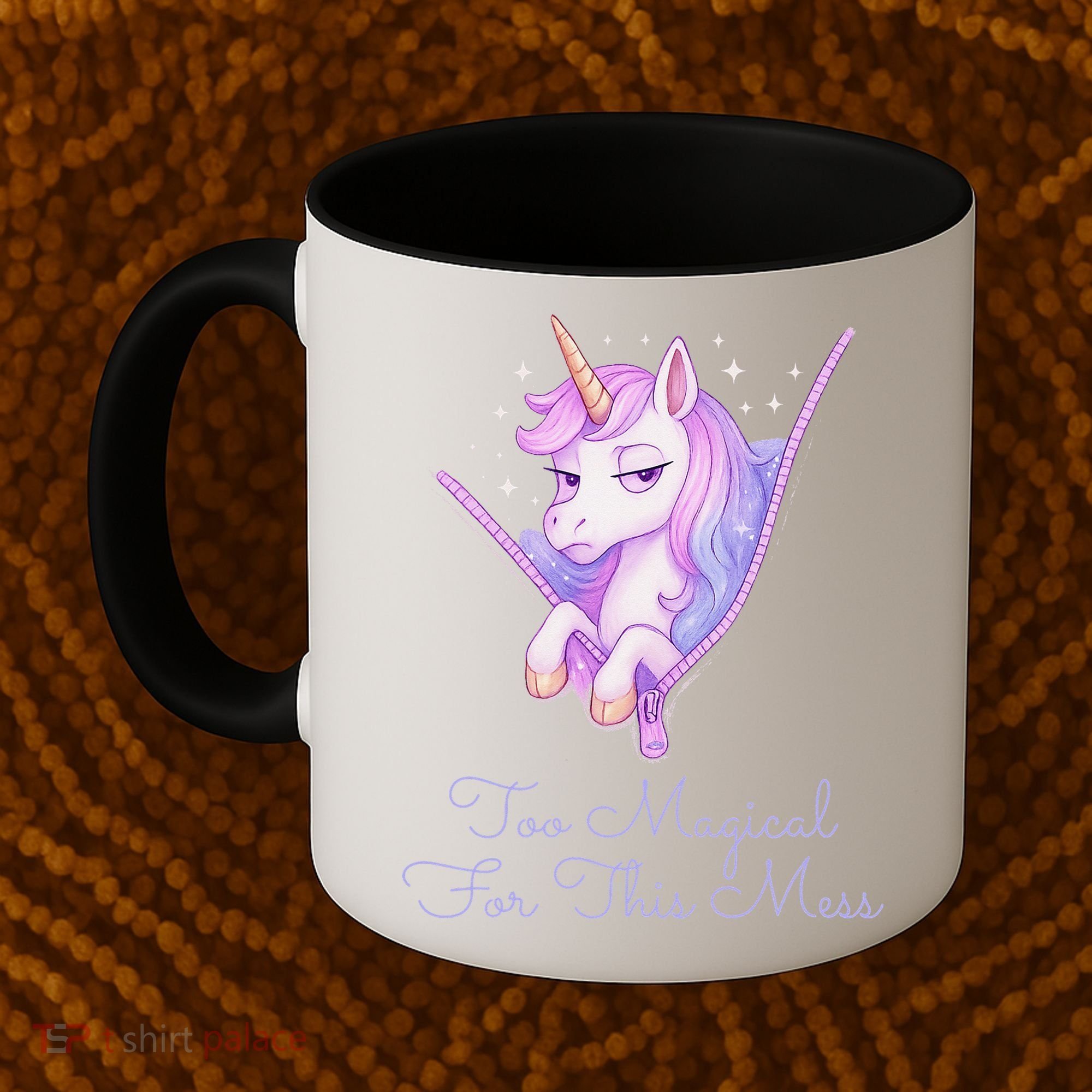 Too Magical For This Mess Funny Anti Social Unicorn Coffee Mug