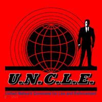 The Man From U.N.C.L.E Uncle Funny Santa Hat thumb 1