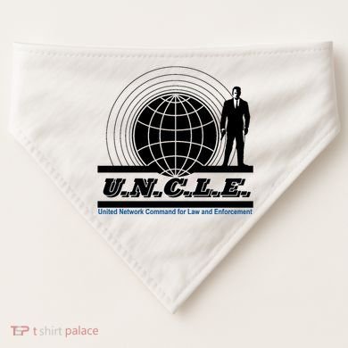 The Man From U.N.C.L.E Uncle Funny USA-Made Doggie Bandana