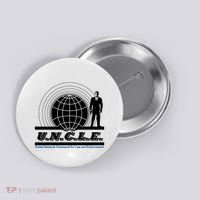The Man From U.N.C.L.E Uncle Funny Button thumb 0