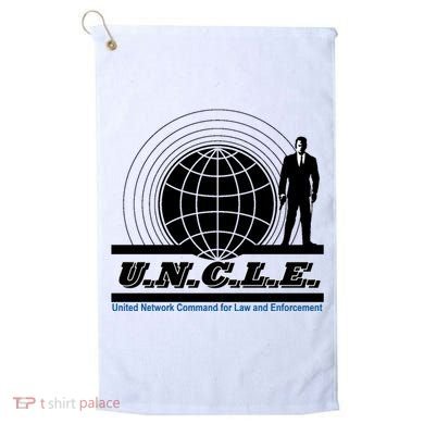 The Man From U.N.C.L.E Uncle Funny Golf Towel