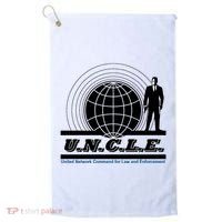 The Man From U.N.C.L.E Uncle Funny Golf Towel thumb 0