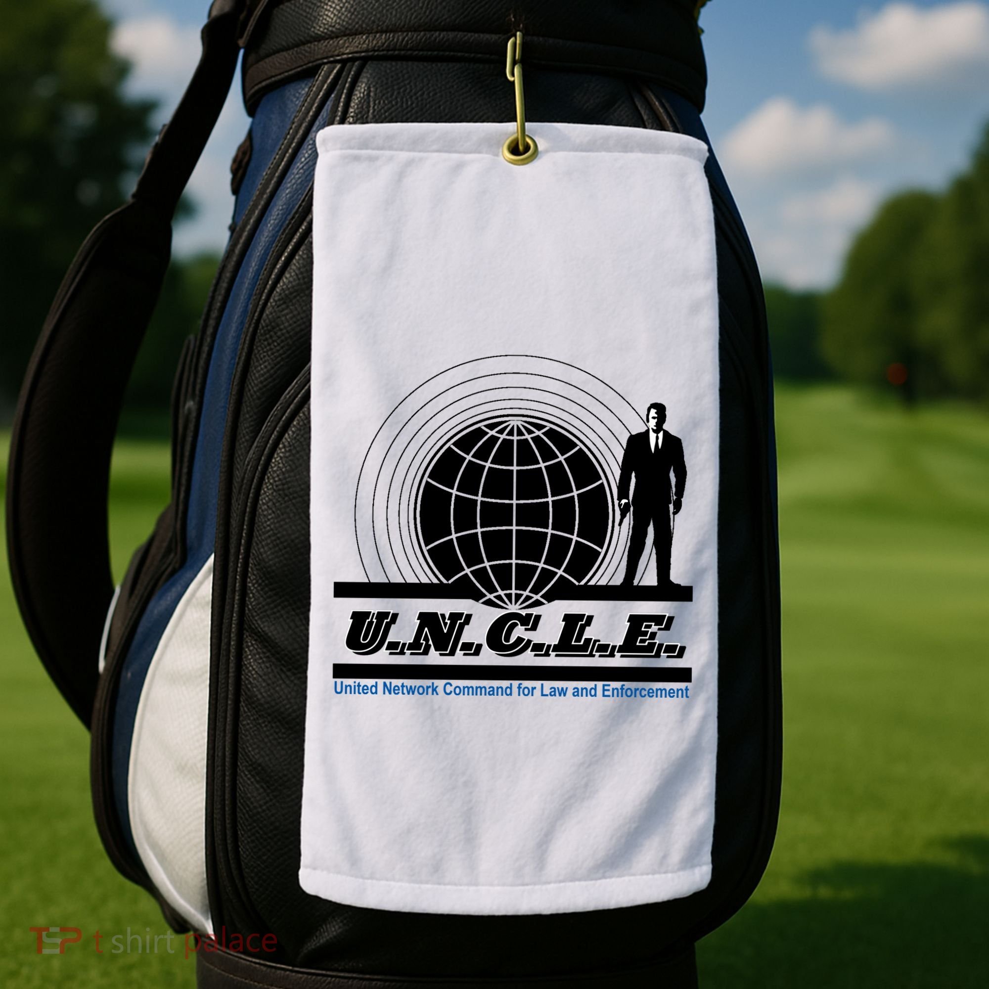 The Man From U.N.C.L.E Uncle Funny Golf Towel
