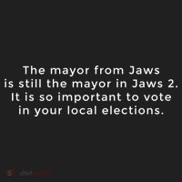 The Mayor From Jaws Is Still The Mayor In Jaws 2 Tumbler thumb 3