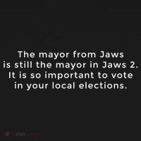The Mayor From Jaws Is Still The Mayor In Jaws 2 Tote Bag thumb 4