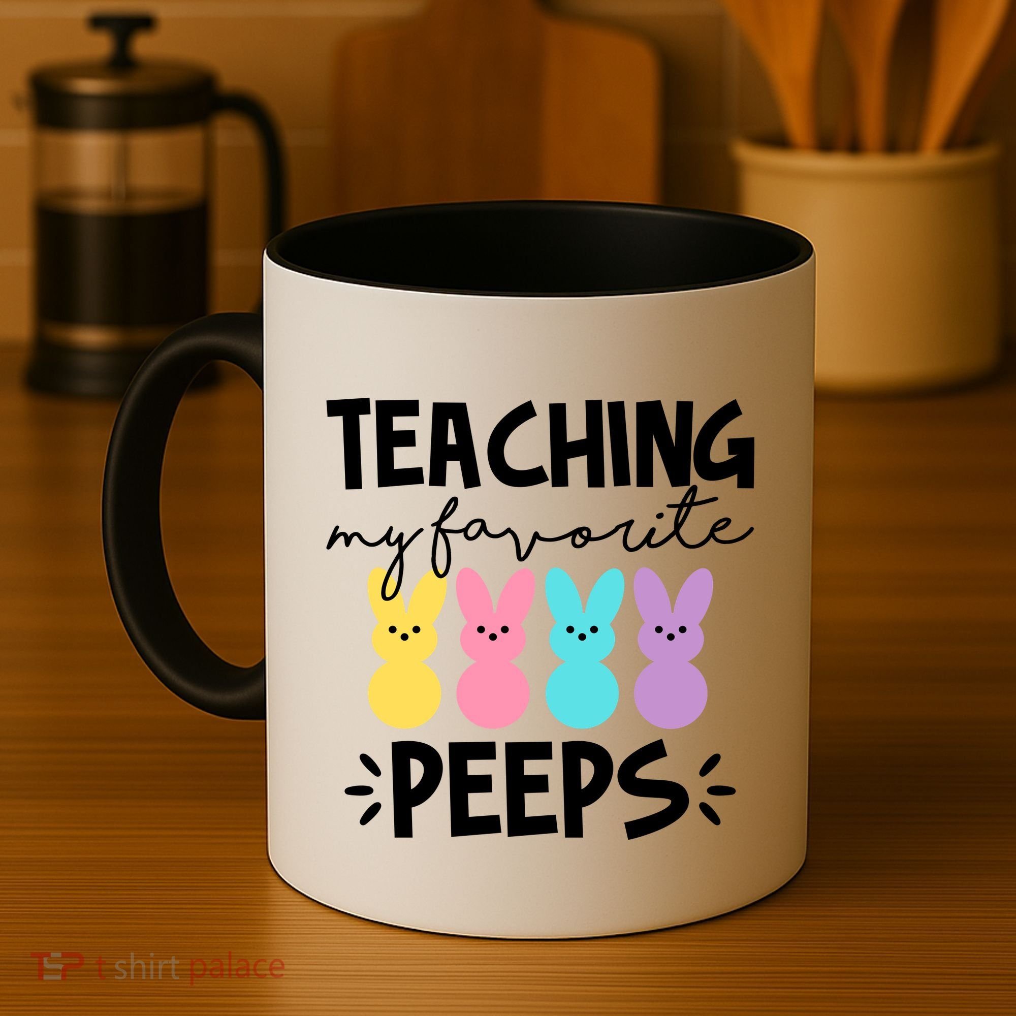 Teaching My Favorite Peeps Easter Teacher Cute Coffee Mug