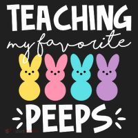 Teaching My Favorite Peeps Easter Teacher Cute Tumbler thumb 3