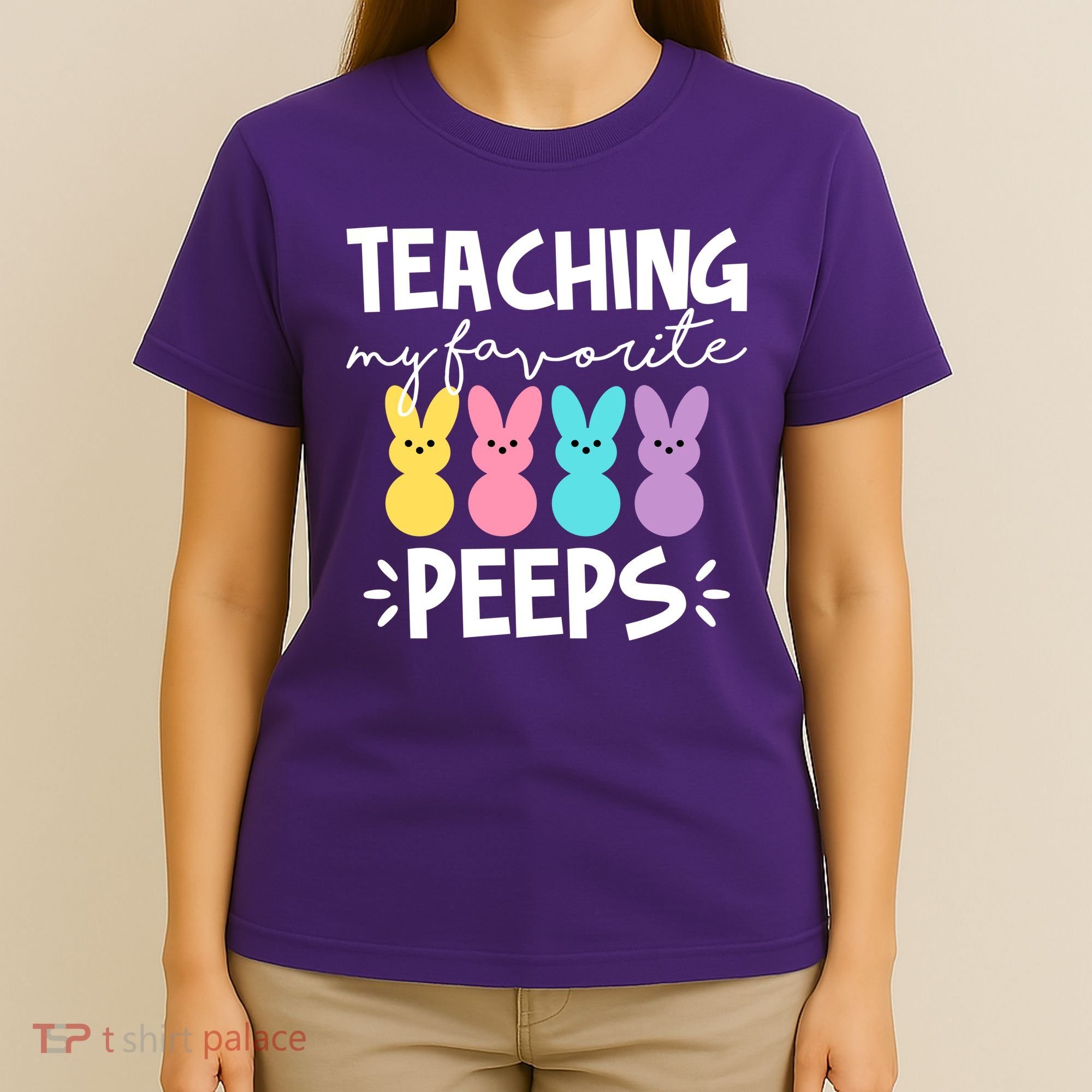 Teaching My Favorite Peeps Easter Teacher Cute T-Shirt