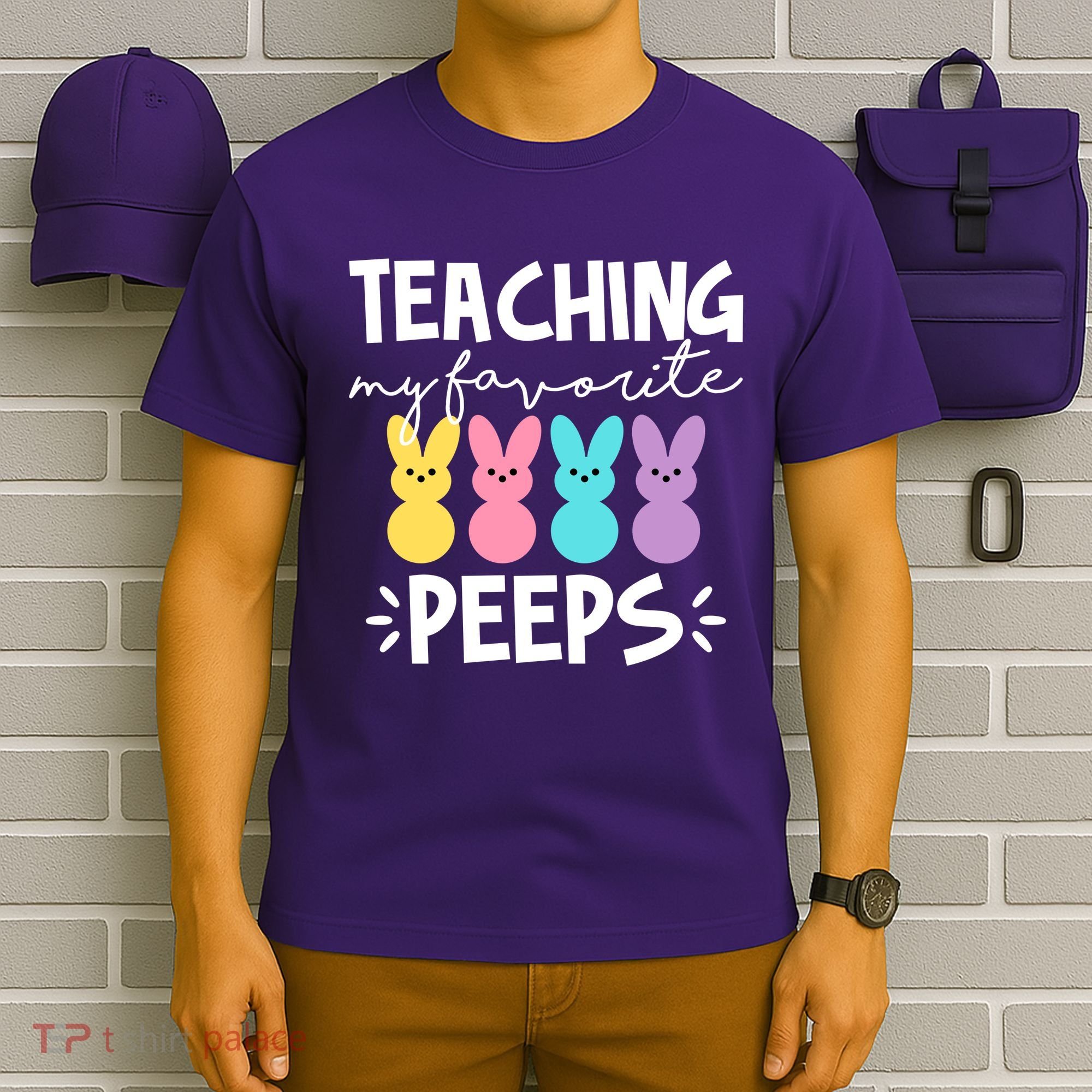 Teaching My Favorite Peeps Easter Teacher Cute T-Shirt
