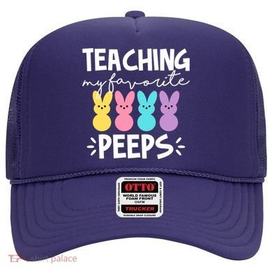 Teaching My Favorite Peeps Easter Teacher Cute Hat
