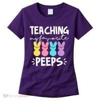 Teaching My Favorite Peeps Easter Teacher Cute Women's T-Shirt thumb 0