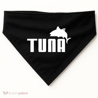 Tuna Mens Funny USA-Made Doggie Bandana