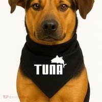 Tuna Mens Funny USA-Made Doggie Bandana thumb 1