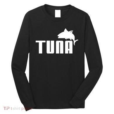 Tuna Mens Funny Long Sleeve Shirt
