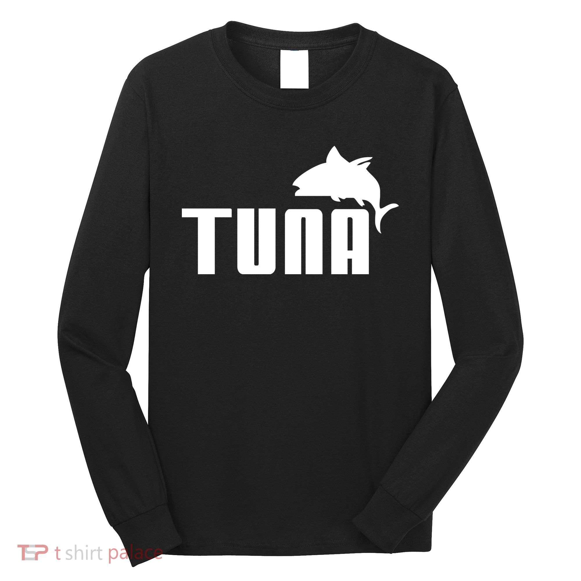 Tuna Mens Funny Long Sleeve Shirt