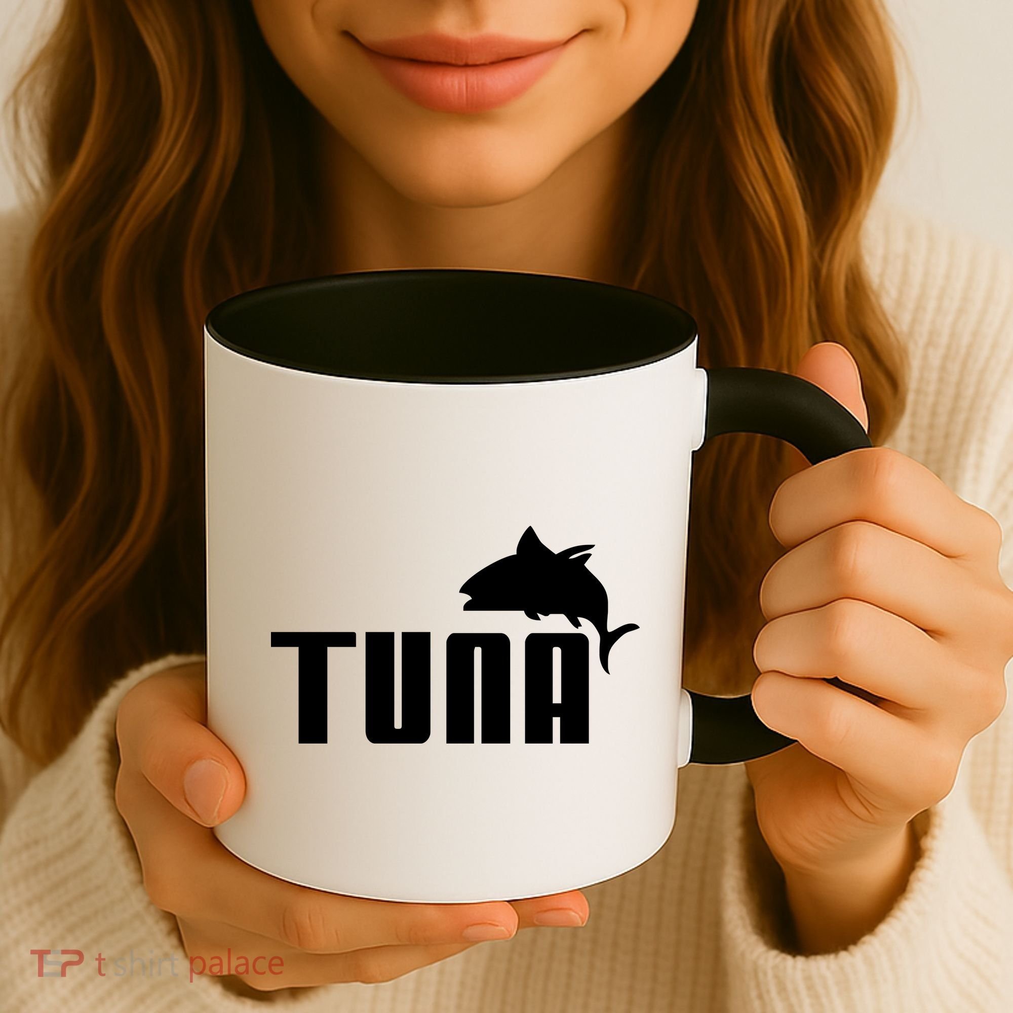 Tuna Mens Funny Coffee Mug