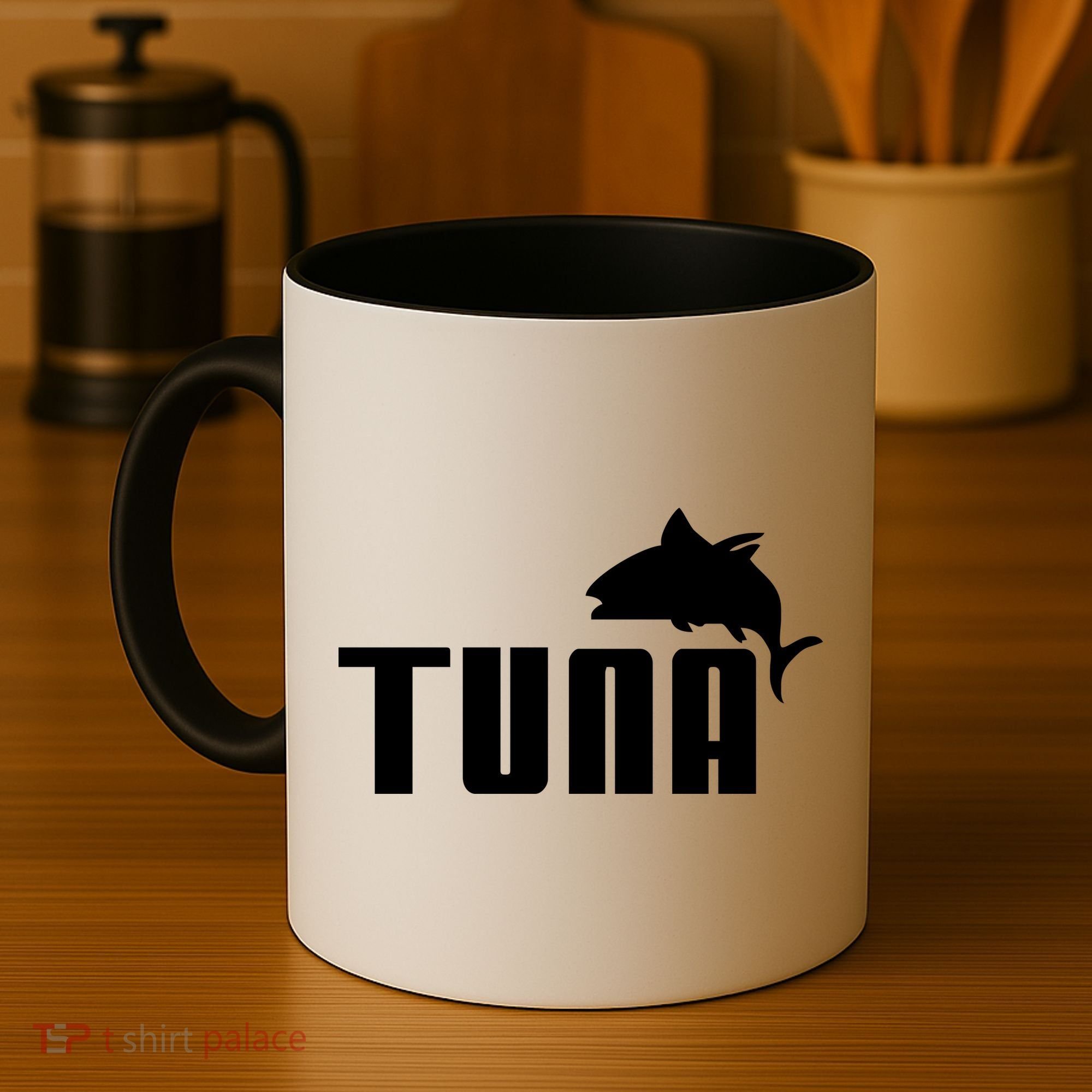Tuna Mens Funny Coffee Mug