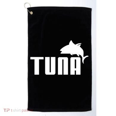 Tuna Mens Funny Golf Towel