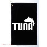 Tuna Mens Funny Golf Towel thumb 0