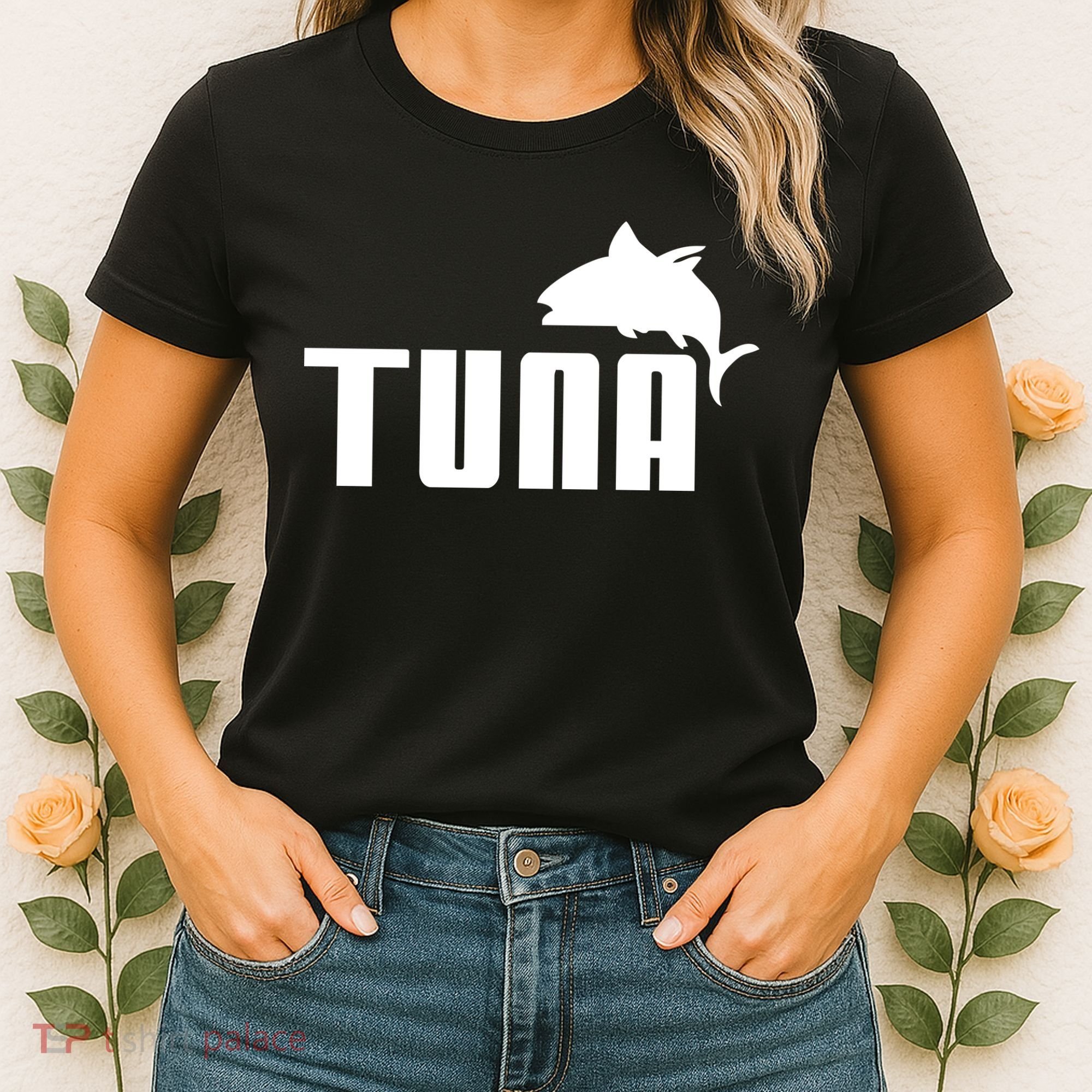 Tuna Mens Funny Women's T-Shirt