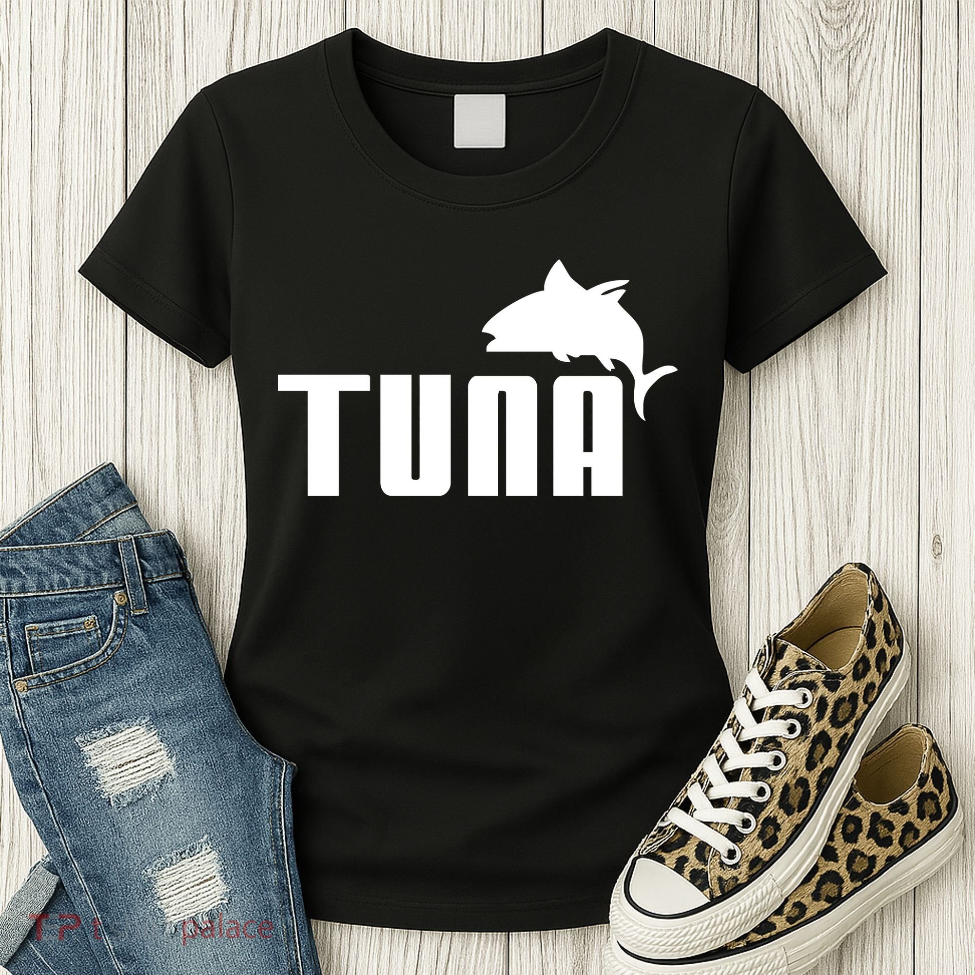 Tuna Mens Funny Women's T-Shirt