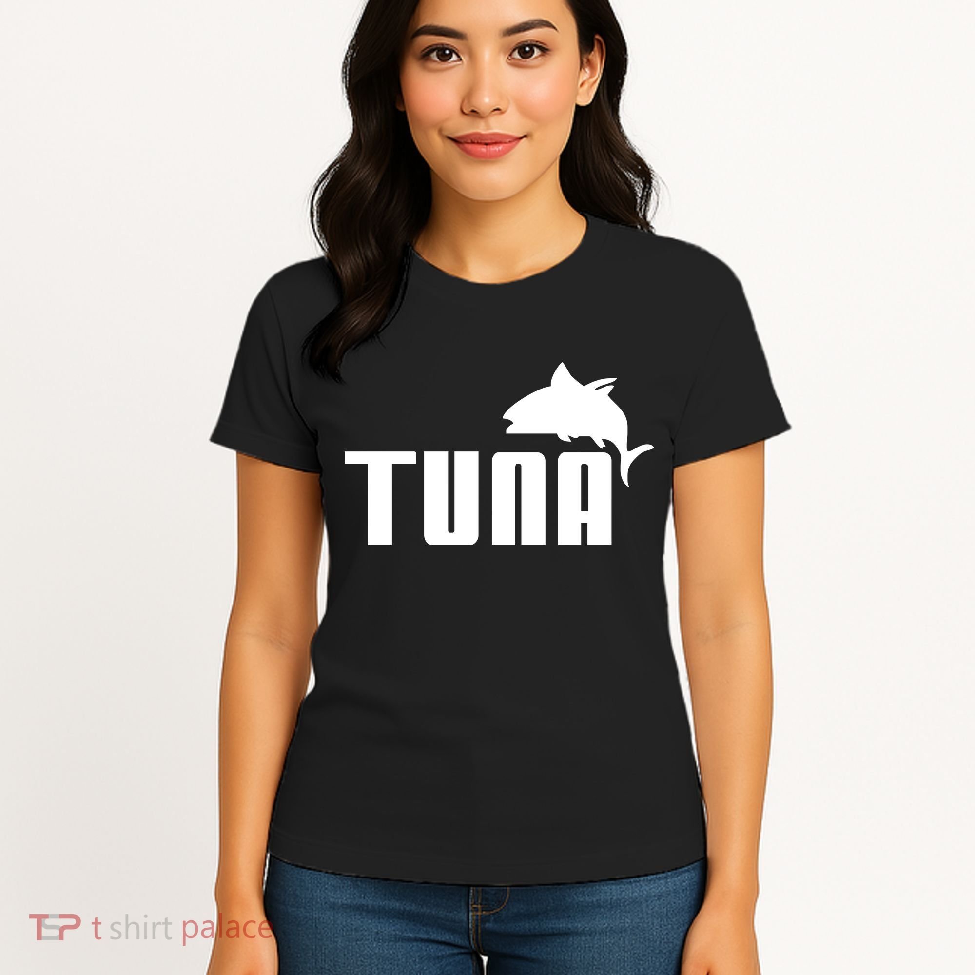Tuna Mens Funny Women's T-Shirt