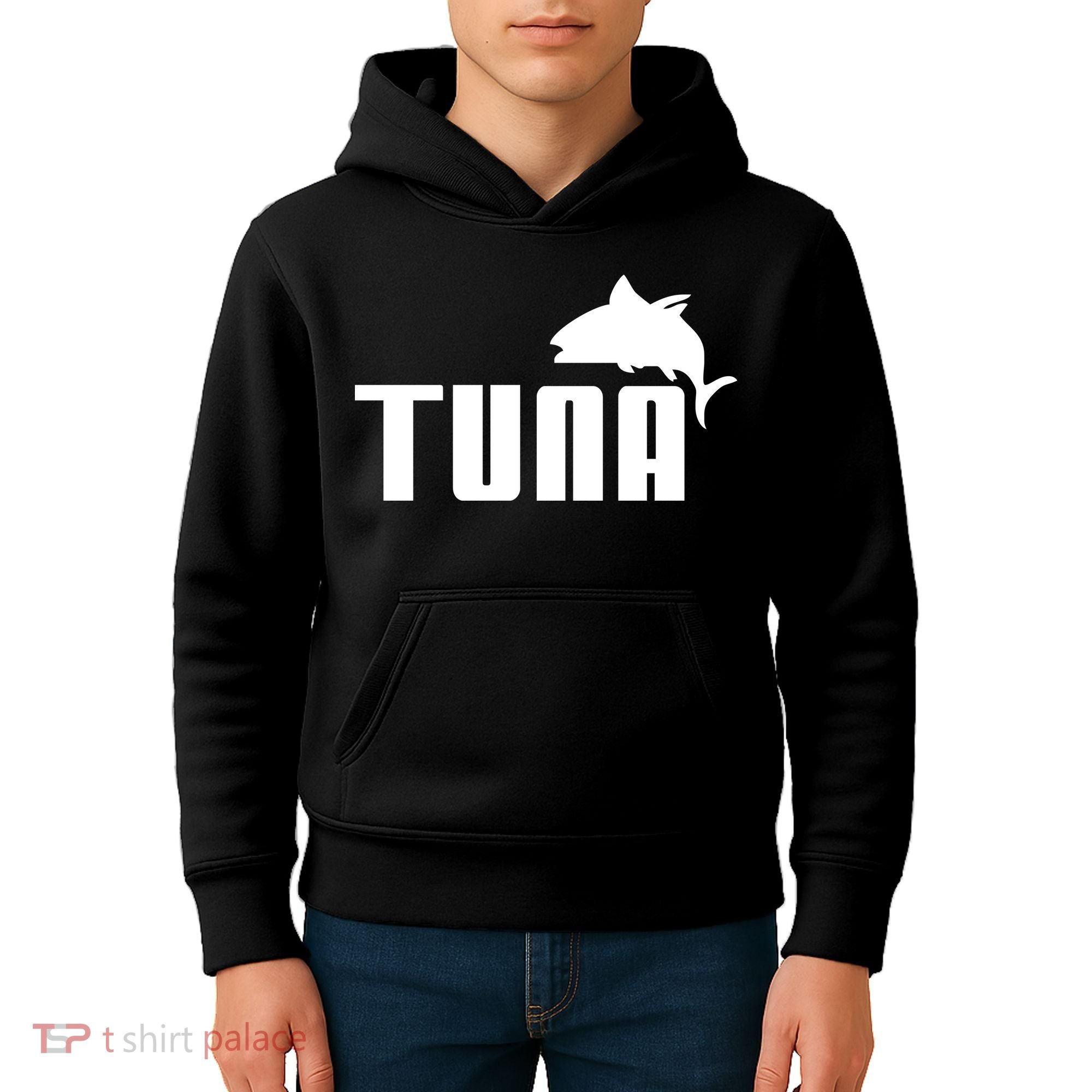 Tuna Mens Funny Kids Hoodie