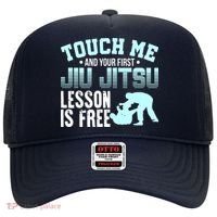 Touch Me First Jiu Jitsu Lesson Is Free Brazilian BJJ Hat thumb 0