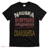 Thrash Metal Funny Heavy Nausea Heartburn Concert T-Shirt thumb 0