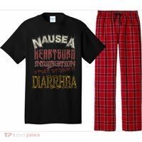 Thrash Metal Funny Heavy Nausea Heartburn Concert Pajama Set thumb 0