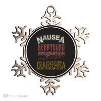 Thrash Metal Funny Heavy Nausea Heartburn Concert Ornament thumb 0
