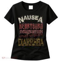 Thrash Metal Funny Heavy Nausea Heartburn Concert Women's T-Shirt thumb 0