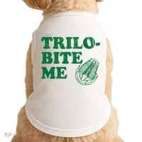 Trilobite Me Funny Paleontologist Doggie Tank thumb 0