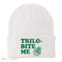 Trilobite Me Funny Paleontologist Beanie thumb 0