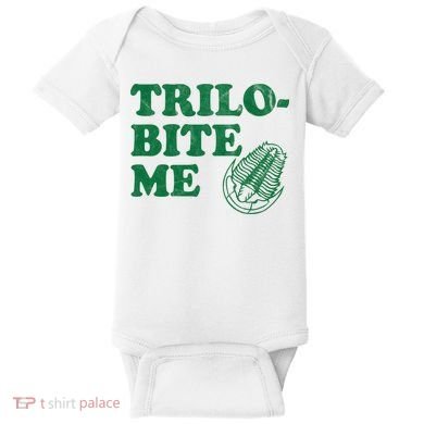 Trilobite Me Funny Paleontologist Baby Bodysuit