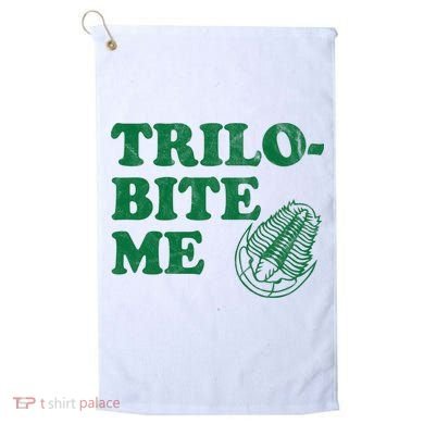Trilobite Me Funny Paleontologist Golf Towel