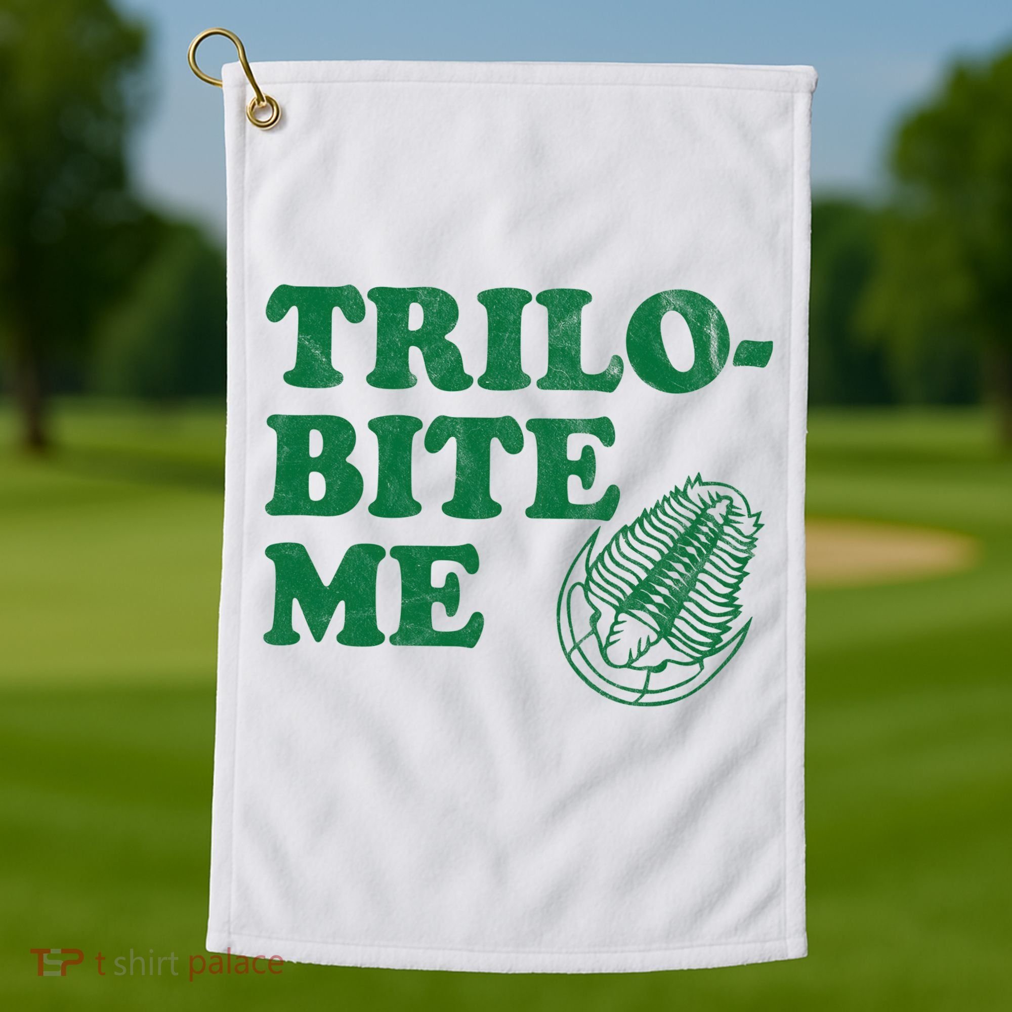Trilobite Me Funny Paleontologist Golf Towel