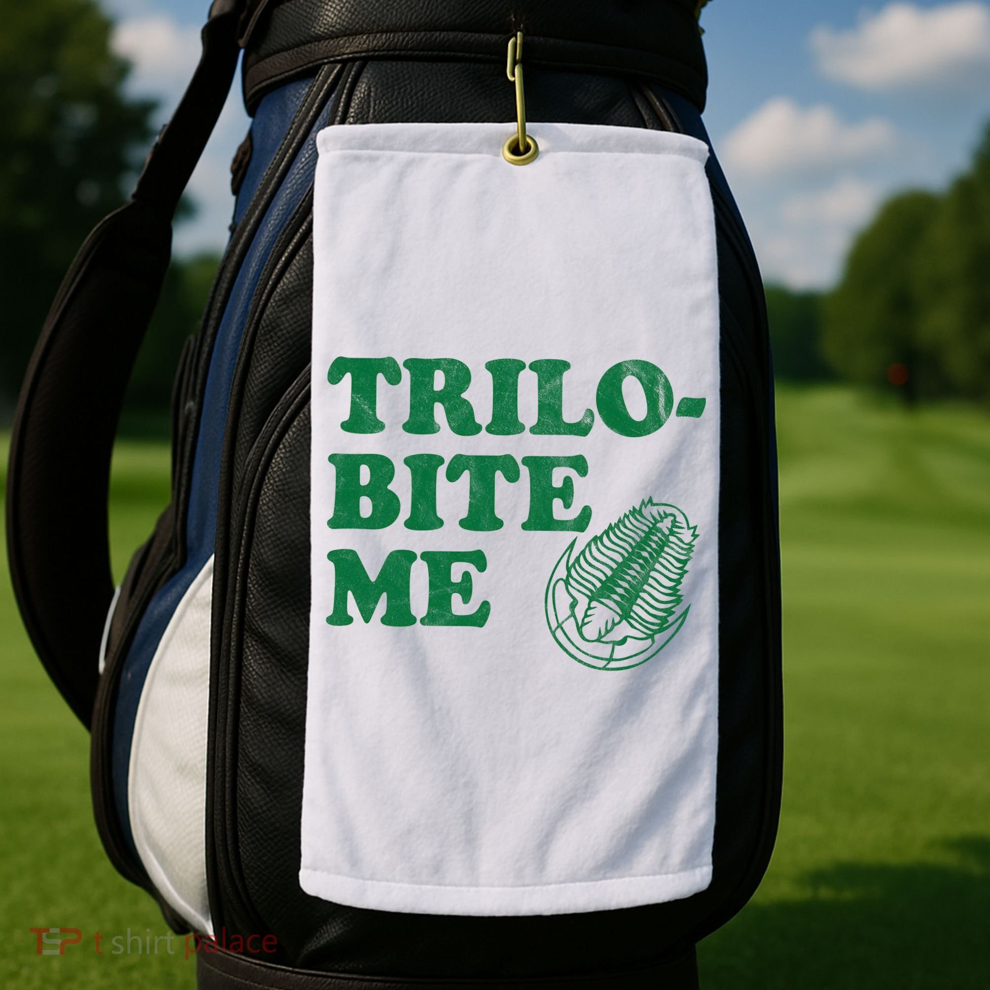 Trilobite Me Funny Paleontologist Golf Towel