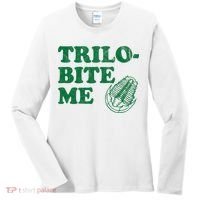 Trilobite Me Funny Paleontologist Women's Long Sleeve Shirt thumb 0