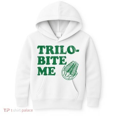 Trilobite Me Funny Paleontologist Kids Hoodie