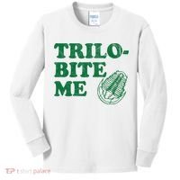 Trilobite Me Funny Paleontologist Kids Long Sleeve Shirt thumb 0