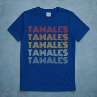 Tamales Mexican Foodie Retro Style National Tamale Day Gift T-Shirt thumb 5