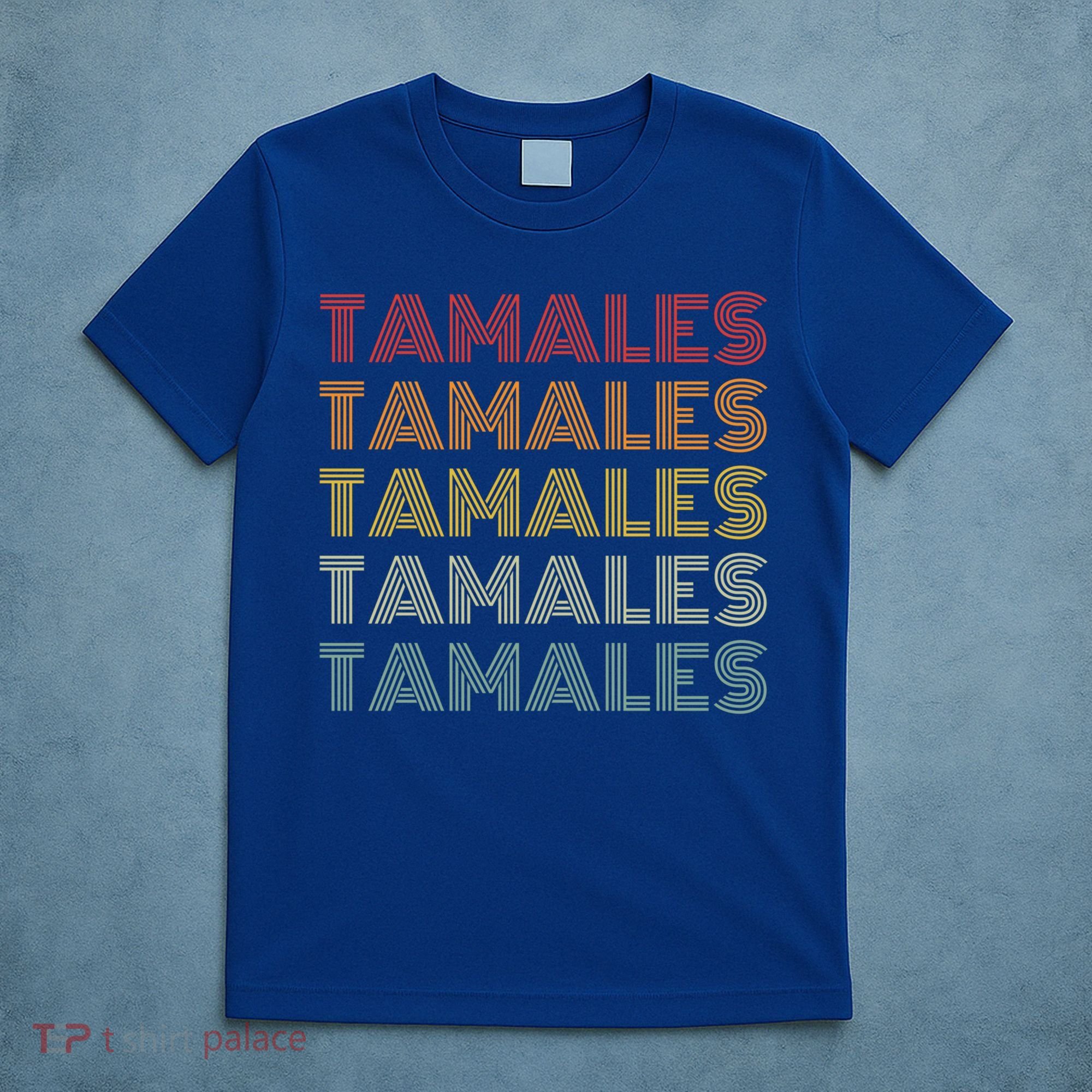 Tamales Mexican Foodie Retro Style National Tamale Day Gift T-Shirt