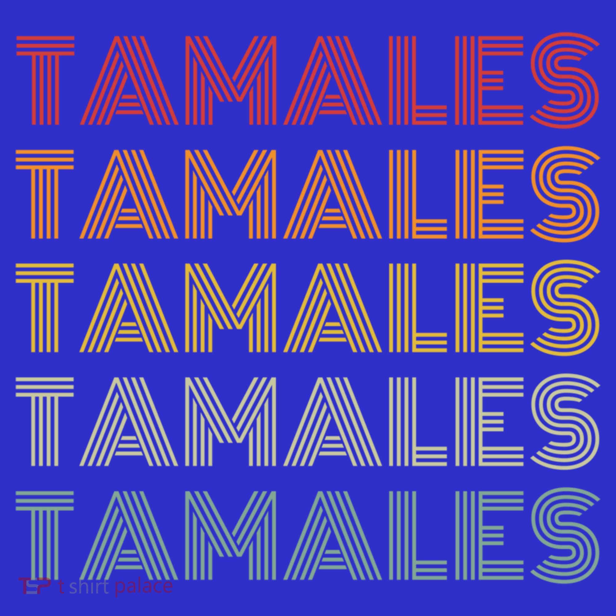 Tamales Mexican Foodie Retro Style National Tamale Day Gift Women's Tank Top