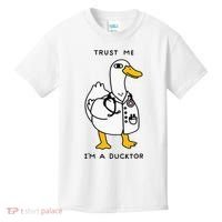 Trust Me Funny IM A Ducktor Doctor Sayings Kids T-Shirt thumb 0