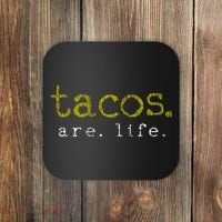 Taco Mexican Food Gift Taco Lover Coaster thumb 0