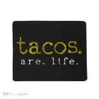 Taco Mexican Food Gift Taco Lover Mousepad thumb 0